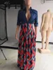 Autumn Women Dress African Fashion Printing Long Elegant Plus Size Maxi Vestidos High Street