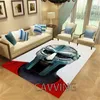 Carpets MF Doom 3D Printed Flannel Rugs Anti-slip Large Rug Carpet Home Decoration For Living Room Bedroom Decor