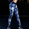 Yoga Outfit Gedruckt Fitness Hosen Sport Training Laufen Leggings Sport Frauen Schnell Trocknend High-bounce Enge Drop Shiping