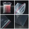 100 teile / paket kleine plastikbeutel wiederverschütterung transparent tasche schuh vakuumspeicher poly klare dicke 0,08mm