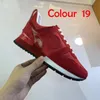 platform mannen gym Casual schoenen vrouwen Reizen lederen veterschoenTrainers sneaker 100% koeienhuid mode Letters Dikke bodem vrouw schoen Platte dame sneakers Grote maat 39-42-45