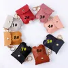 Portable PU leather Plastic Travel Bottle 30ml Hand sanitizer holder with Keychain WXY130