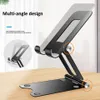 MINI Tablet Stand Desktop Justerbar vikningshållare för MI Pad 4 Samsung iPad Pro Air Mini 12.9 11 10.2 10.9 Stödtillbehör