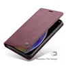 CaseMe Magnetic Leather Cover Cases Card Holder Slot for iphone 15 14 Pro Max 13 12 11 XS XR 8 plus