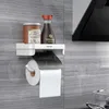 Musamban toalettpapper hållare väggmontering handduk rack multifunktion rulla vävnad hylla wc badrum tillbehör 210709