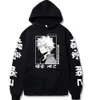 2020 Harajuku My Hero Academia Hoodies Men Women Long Sleeve Sweatshirt Bakugou Katsuki Anime Manga Black Hoodies Tops Clothes Y0803