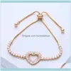 Link, kettingarmbanden sieradendesigners stijl armband: Koreaans liefde kristal met diamant, veelzijdige bruids sier vergulde armband bra22 drop de