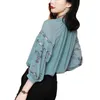 Women's Blouses & Shirts Women Tops And Solid White Chiffon Office Shirt Thin Beautiful 2022 Long Sleeve Clothes