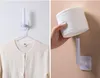 Hooks & Rails Bathroom Towel Door Hanger Organization Housekeeper On Wall Self Adhesive Hangers Storage For Kitchen