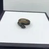 Anillo de serpiente retro de plata tailandesa de diseño italiano, letras de alta calidad, anillo de moda para hombres y mujeres, regalo de Festival