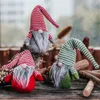 Kerst GNOME Geschenken Vakantie Decoratie Kinderen Verjaardag Huidige Kerstmis Tomte Pluche Doll Ornamenten Tabletop Santa Figurines Phjk2110