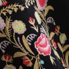Vintage femme Style National broderie pull mode dames automne à manches longues tricots femme décontracté haut tricoté 210515