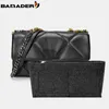 BAMADER Insert Handbag Women Makeup Organiser Felt Insert Bag liner Travel Organizer Portable Cosmetic Bag Shaper For Neonoe 210729