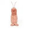 22cm Plush Shells Scales Toys Shrimp Cute Sheldon Dolls Stuffed Animal Appease Doll for Baby Children Birthday Present