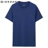 Män T-shirt Bomull Kortärmad 3-pack Tshirt Solid Tee Sommar Beathable Male Toppar Kläder Camiseta Masculina 01245504 210726