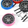 Haute précision Stabilité Compass américain Keychain Mini Compass Pocket Gadgets en plein air pour la randonnée Camping