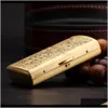 Слушания курящих аксессуаров домохозяйства Sundries Home Garden Drop Drop 2021 Team Pistol Pure Brass Constantine Case может содержать 12 шт.