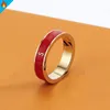 Fashion Gold Rings For Men Luxury Womens Ring Love Lady Designer Mens Bague Jewelry Stainless Steel Letter Engagement Present Clas9135601