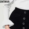 Clearance Women Summer Long Sleeve Blouse Shirts with Bow Tie Cold Shoulder Blusas Tops Girls Sexy Clubwear Ladies Clothing 210527