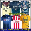 22 22 Club America Home Away 축구 유니폼 2021 2122 Unam Third Leon Naul Tigres Chivas Guadalajara Xolos Tijuana Cruz Azul Kit Camisas de Futebol Football Shirts