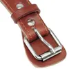 Harnais pour chien en cuir véritable marron 16 -30 poitrine sangles réglables pour l'entraînement à la marche chiens de taille moyenne et grande Pitbull Boxer M212A