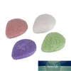 1PCS 4 Natural Colors Konjac Sponge Cosmetic Puff Sponge Face Cleaning Wash Care Powder Makeup Tools Face Cleanser Tool Factory price expert design Quality Latest