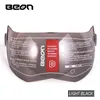 BEON B702 T702 Motocykl Visor Czarne Przezroczyste Srebrne Gogle Gloasses Daszki do Hełmetów Beon 702 4 sezonów