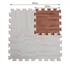 Soft Eva Foam Puzzle Crawling Mat;10pcs Wood Interlock Floor Tiles;Waterproof Ru R9JD 210724