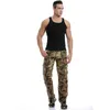 Pantalon de cargaison pour hommes de haute qualité Casual Pantalon Military Multi Poche Pantalons longs pour hommes Camo Joggers Plus Taille 28-40 210616