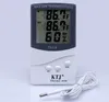 TA318 High Quality Digital LCD Indoor/ Outdoor Thermometer Instruments Hygrometer Temperature Humidity Thermo Hygro Meter MINI MAX 200 pieces SN4257