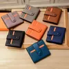 Women Luxurys Designers حقائب 2021 حقيبة حامل البطاقة سعة صغيرة لبروك الأبراج Cardbag التجزئة كاملة 7 ألوان HHHHBAG1937