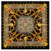 130cm New Silk Scarf Jewelry Bowknot Printed Twill Imitation Big Ladies Shawl Handkerchief