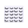 False wimpers 10 paren 3D nerts dik Lang Natuurlijk haar nep Lashes Fluffy Weerspy Mixed Eye Lash Make -up Extension Tools