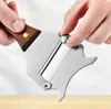 Stainless Steel Truffle Slicer Wood Handle Cheese Grater Dessert Kitchen Tools DH2031