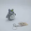 Mini mon voisin Totoro en peluche 2018 nouveau Kawaii Anime Totoro porte-clés jouet en peluche Totoro poupée jouet pour enfants cadeau G1019