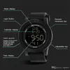 Simples moda relógio eletrônico luxo LED Digital Military Sport WristWatch Mens Silicone Strap Waterproof Watches Casual Relog