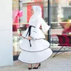 Повседневные платья плюс размер Abaya Турция вечерняя африканец для женщин мусульманское платье Flare рукав Femme Islam Robe Vestidos Tiered