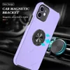 Armor Cases Cover 2in1 TPU Hard PC Back Shockproof With Car Magnetic Ring for iPhone13 12 mini pro max 11 XR XS 8 Samsung S20 S10 note20 Ultra plus A11 A21 M20 LG MOTO