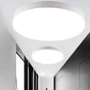 Luzes de teto LED PIR Sensor de movimento Iluminação doméstica inteligente AC85-265V 12W 18W Lâmpada interna para sala Corredores Corredor