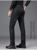 Sulee märke jeans exklusiva design berömda casual denim män rakt smal mitten midja stretch vaqueros hombre 210723