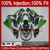 Corpo stampo ad iniezione per KAWASAKI NINJA Z 1000 R Z-1000 10 11 12 13 anni Carrozzeria 15No.53 Z-1000R Z1000 2010 2011 2012 2013 Z1000R 2010-2013 Kit carenatura OEM nero opaco