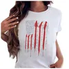 Men's T Shirts Men's T-Shirts Adult Independence Day Blouse TopsO NeckPartyStylish T-shirt