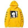 Hakegurui Hoodies Cosplay повседневная Yumeko Jabami Hoodies Men Harajuku аниме с капюшоном одежда Y0809