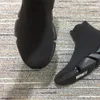 2021 Top Qualität Schuhe Schwarz Grau Speed Trainer Casual Shoses Mann Frauen Socken Stiefel mit Box Srtech Knit Race Runner Sneakers Höhe zunehmend 35-45