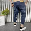 2021 Jeans de mode gagnant du printemps New Men039 Pantalon polyvalent tendance décontractée Jean mince 31095988148