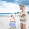 Beach School Lunch Bags Beach Детская сумка на молнии Net Детская оболочка коллекция игрушки плавательные аксессуары Рюкзаки детей 3COLOR Sale G53895i