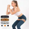 Leopard Print Yoga Resistance Band Multifunctional Squat Elastic Ring Exercise Strength Training Tension Band Gym Accessories H1026