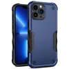 Casos de telefone de armadura híbrida para iPhone 14 pro máximo 13 12 11 xs xr 7 8 plus TPU PC à prova de choque Tampa de proteção D1