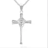 Accessoires de Sport en titane, pendentif croix de chauve-souris en argent, collier attrape-masque et chaîne, ensemble or noir en acier inoxydable