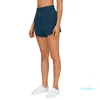 L-138 Sport Yoga Shorts для женщин спортивные фитнес-шорты Женские беговые спортивные шорты.
